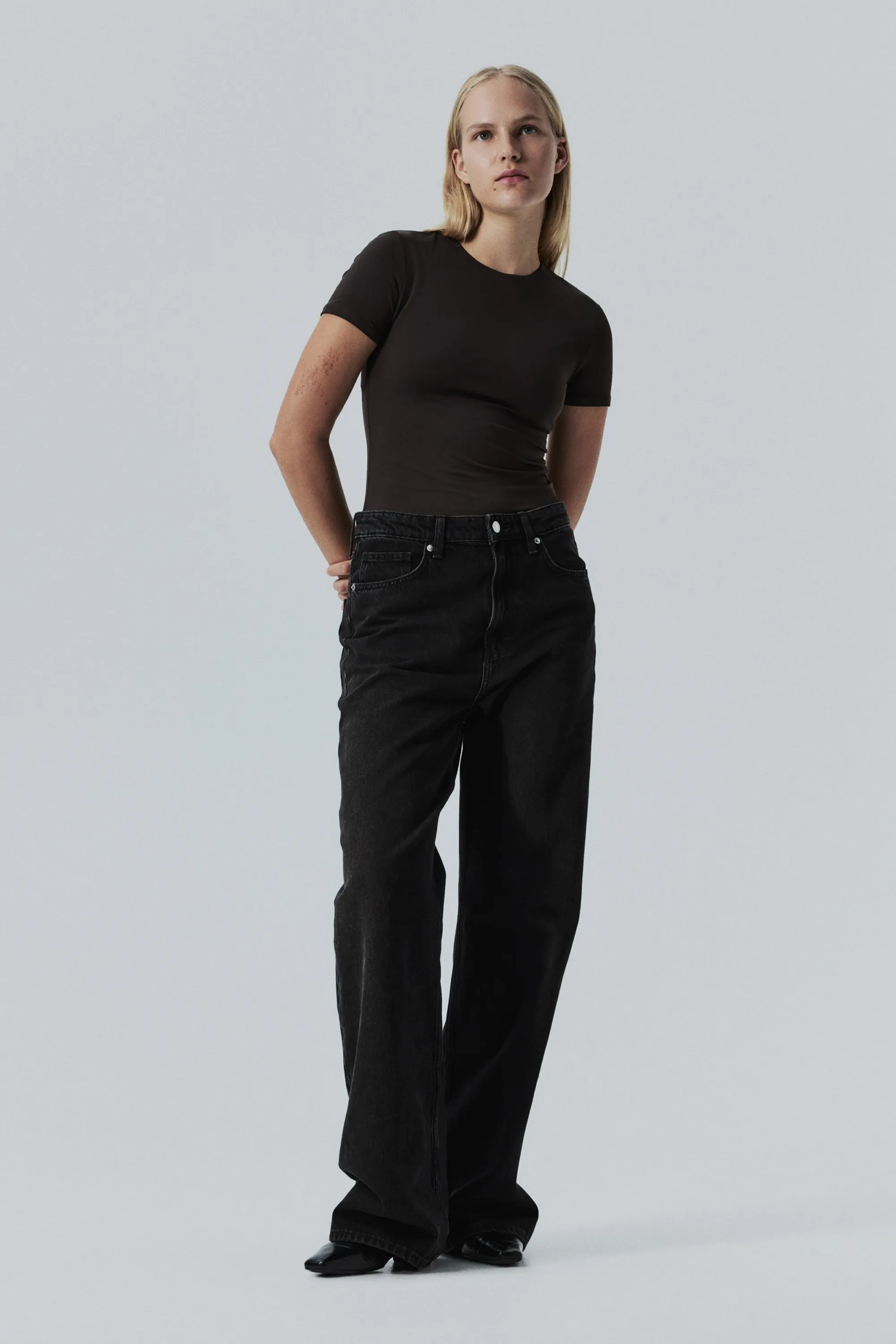 T-shirt Sculpting - Marron foncé