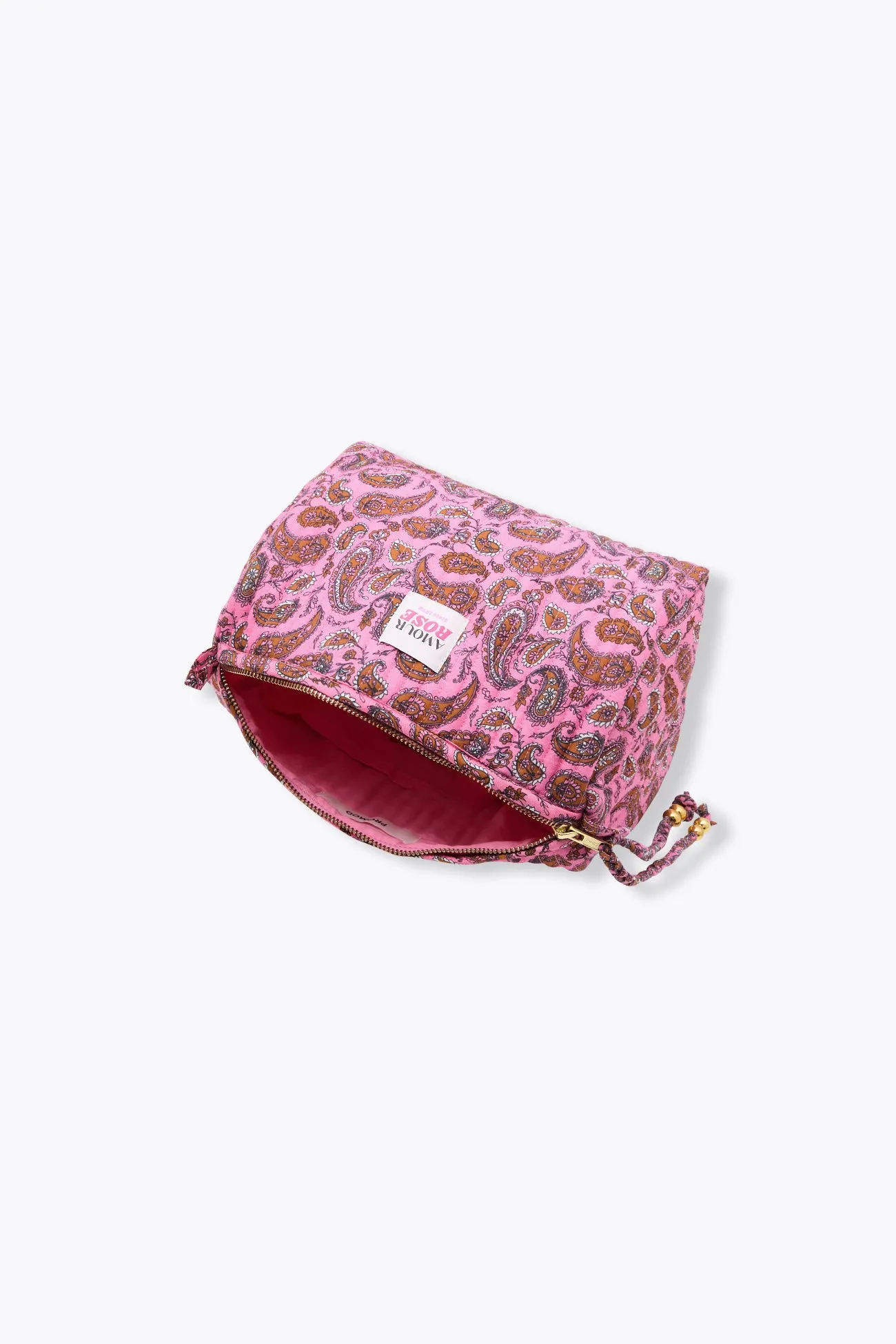 Trousse matelassée bandana