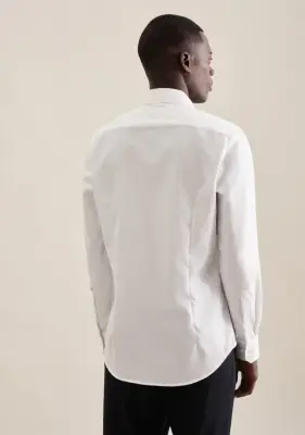 SEIDENSTICKER CHEMISE GRANDE LONGUEUR Blanc — photo 3