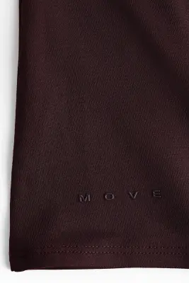 Top de sport DryMove™ - Prune chocolat — photo 2