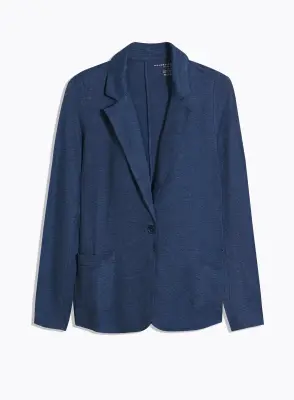 Veste en lin et élasthanne