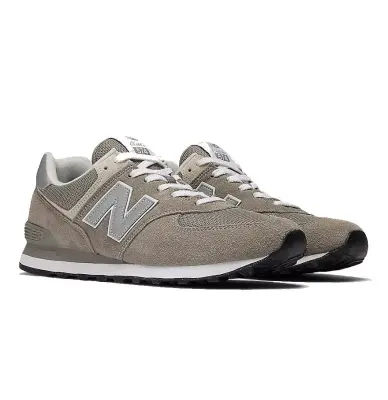 NEW BALANCE ML574 PIED LARGE Gris — photo 3