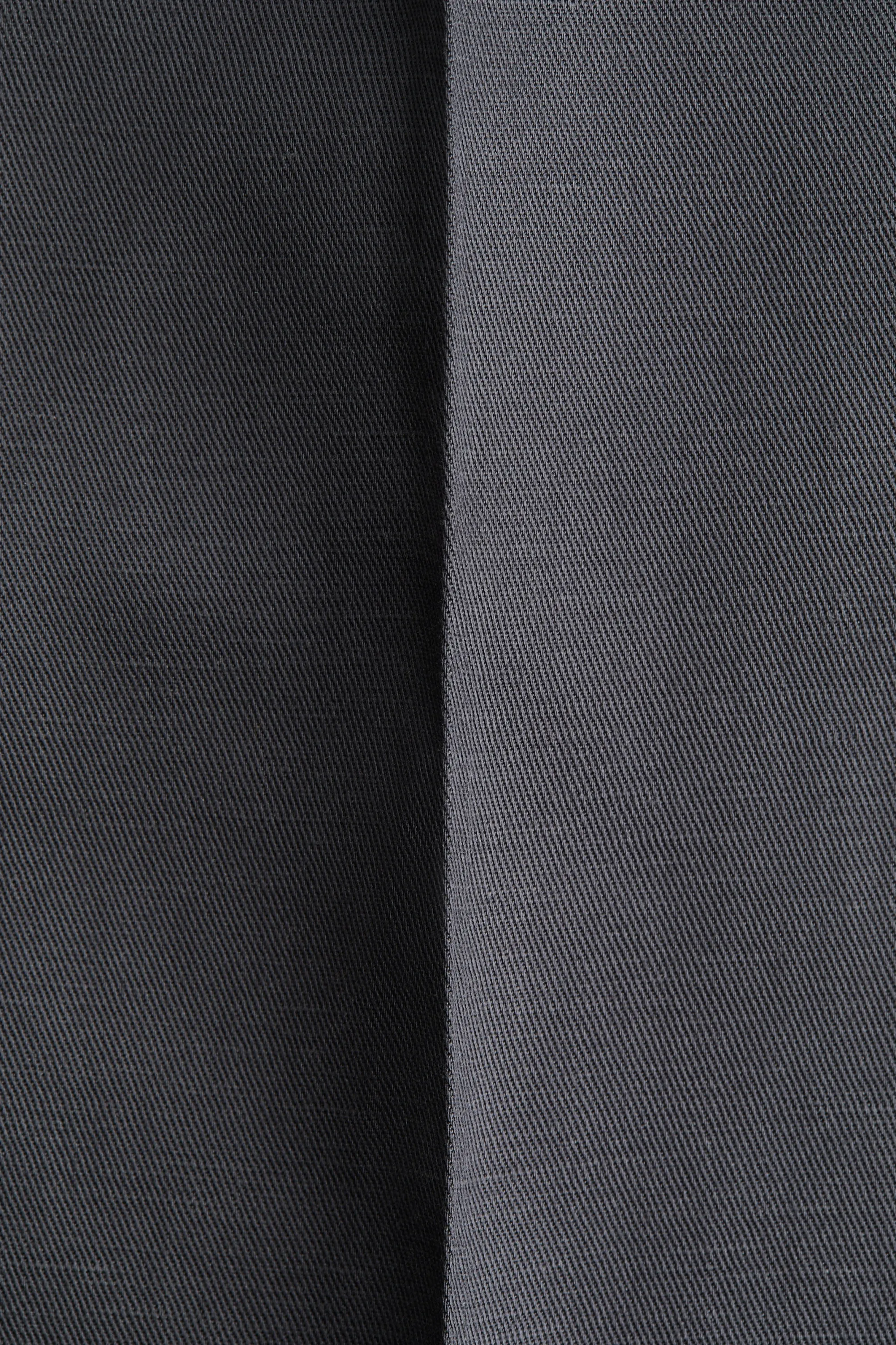 Short de costume Relaxed Fit en lyocell mélangé - Gris foncé