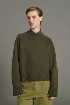 PULL WILL KAKI CHINÉ — photo 3