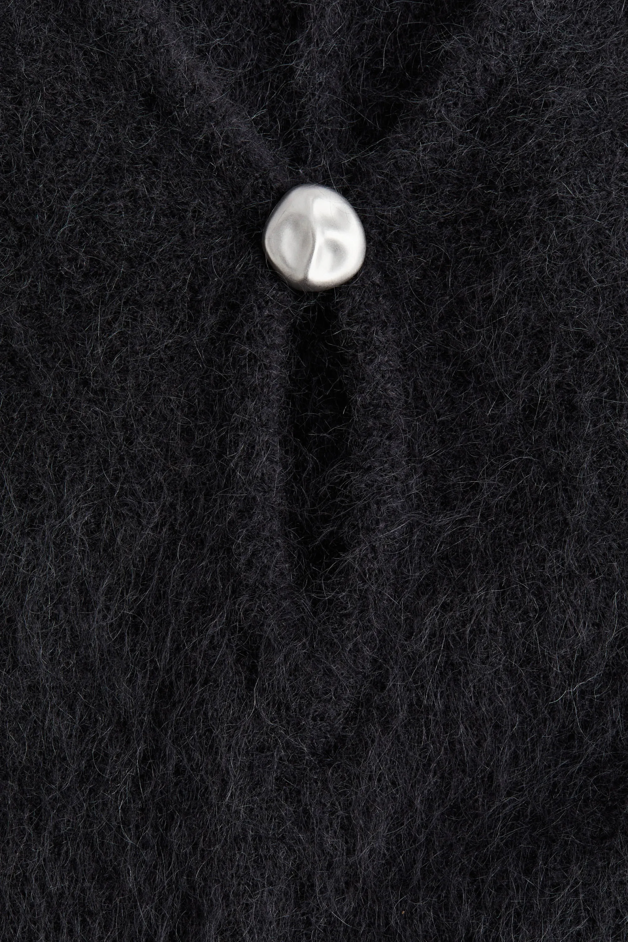 Robe en mohair mélangé - Noir