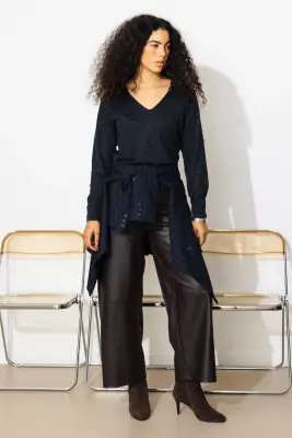 Pull fin et pailleté Femme — photo 3