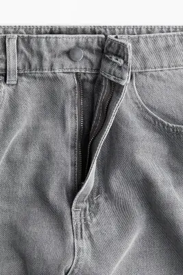 Jean large - Gris denim clair — photo 1