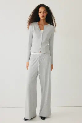 Gilet gaufré - Gris — photo 1