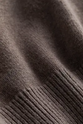 Polo en maille fine - Taupe — photo 4