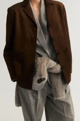 Veste - Marron foncé — photo 4