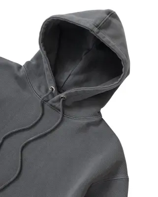 Loopback Hoodie Washed Black — photo 2