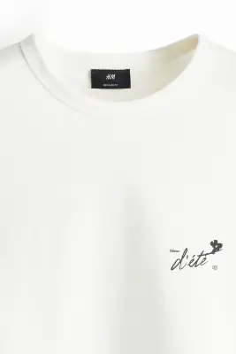T-shirt COOLMAX® Regular Fit - Blanc/Édition d'été — photo 2