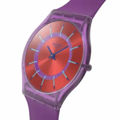 Montre Swatch Skin SS08V108 - SWEET STRAWBERRY DREAM — photo 3