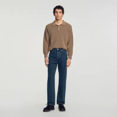 Jean regular délavé