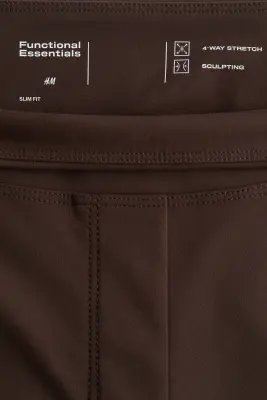 Pantalon évasé Four-way Stretch - Marron foncé — photo 1