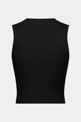 HAUT CROPPED MAILLE — photo 2