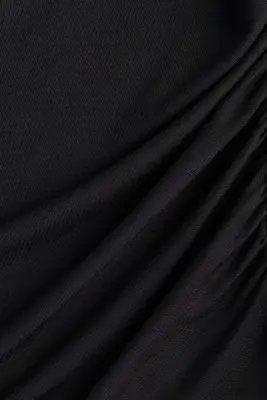 Top en modal à effet drapé - Noir — photo 5
