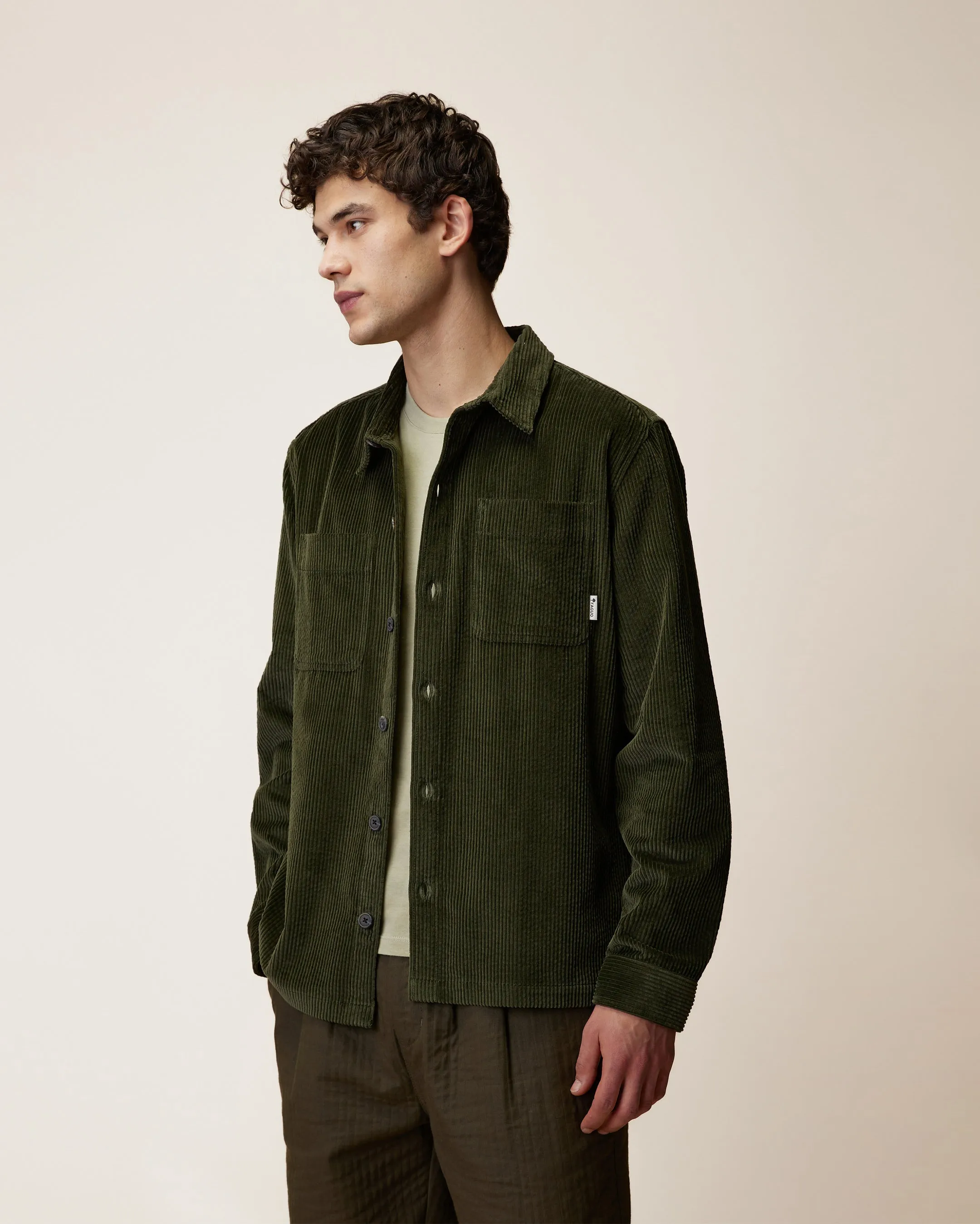 Faguo – Surchemise Clemont Vert Olive