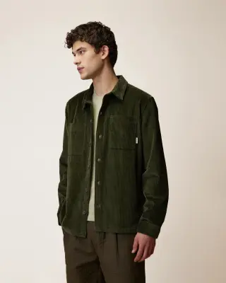 Faguo – Surchemise Clemont Vert Olive — photo 1
