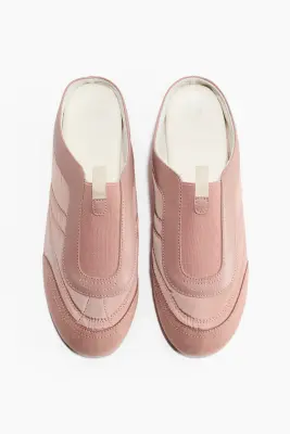 Mules façon sneakers - Rose ancien — photo 3