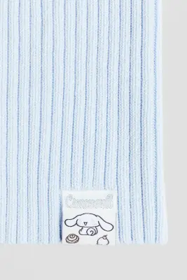 Snood en maille côtelée - Bleu clair/Cinnamoroll — photo 2