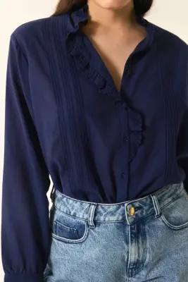 Blouse Ethel Marine — photo 2