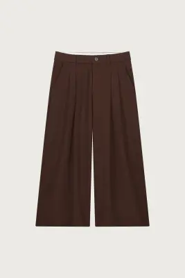JUPE CULOTTE À PLIS — photo 1