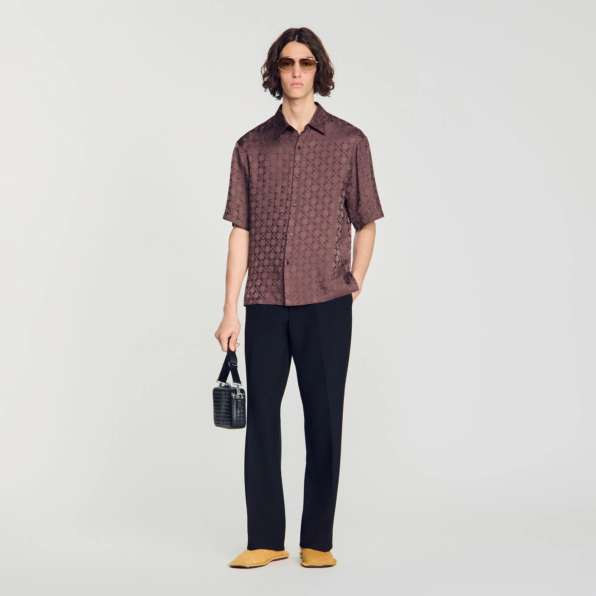 Chemise fluide Square Cross