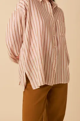 chemise romane carli farine — photo 1