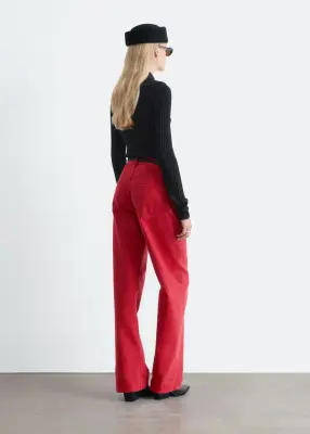 Jean barrel - Rouge — photo 5