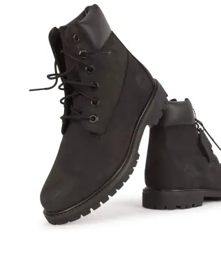 W Premium 6 In Lace Waterproof Boots Black — photo 4