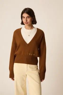 Pull Armelle Chamois — photo 1