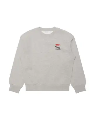 Chest Logo Crewneck Grey Marl — photo 1