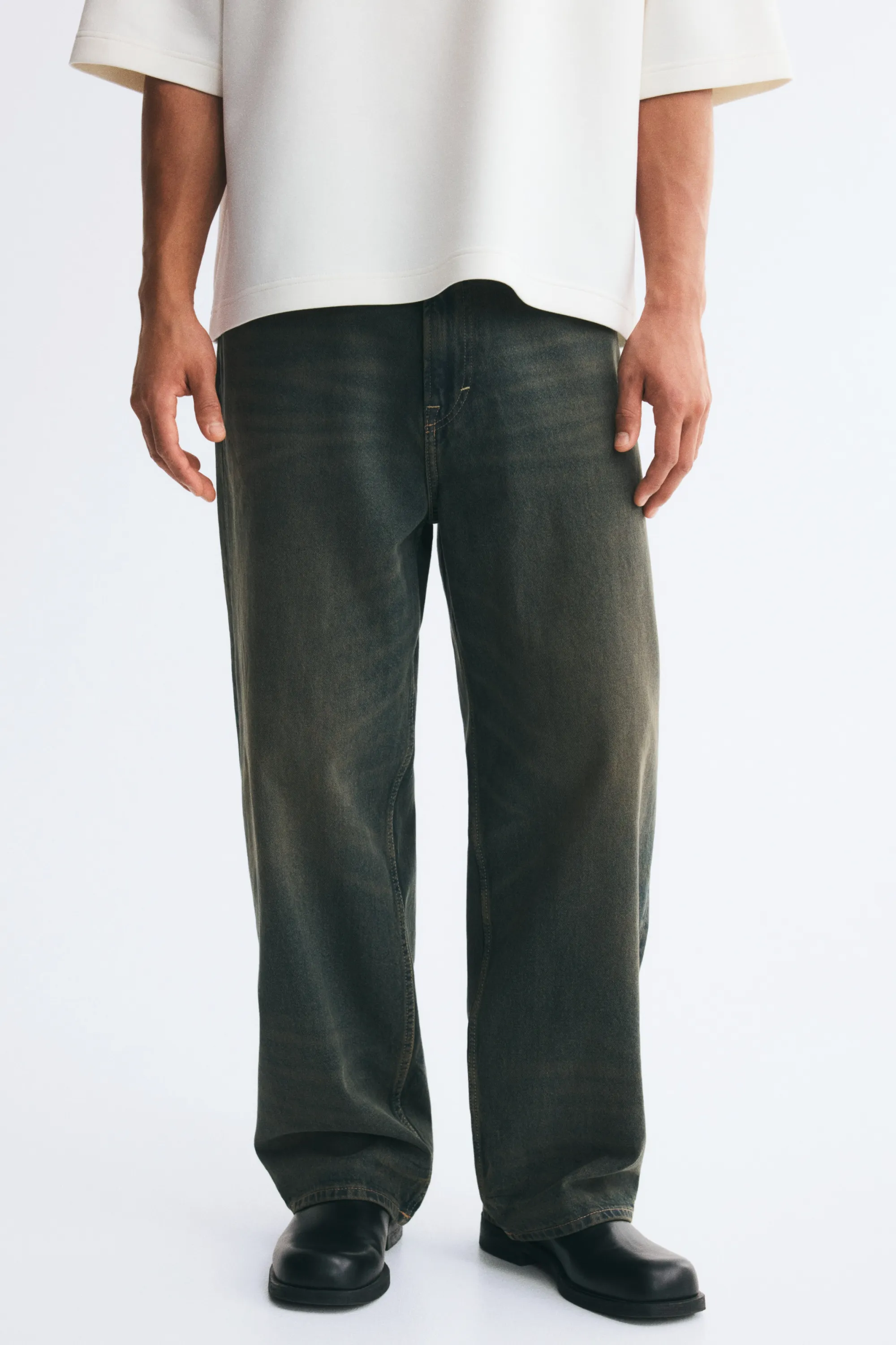 Baggy Jeans - Bleu denim ancien
