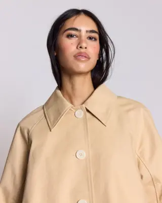 Trench Eva beige clair — photo 3