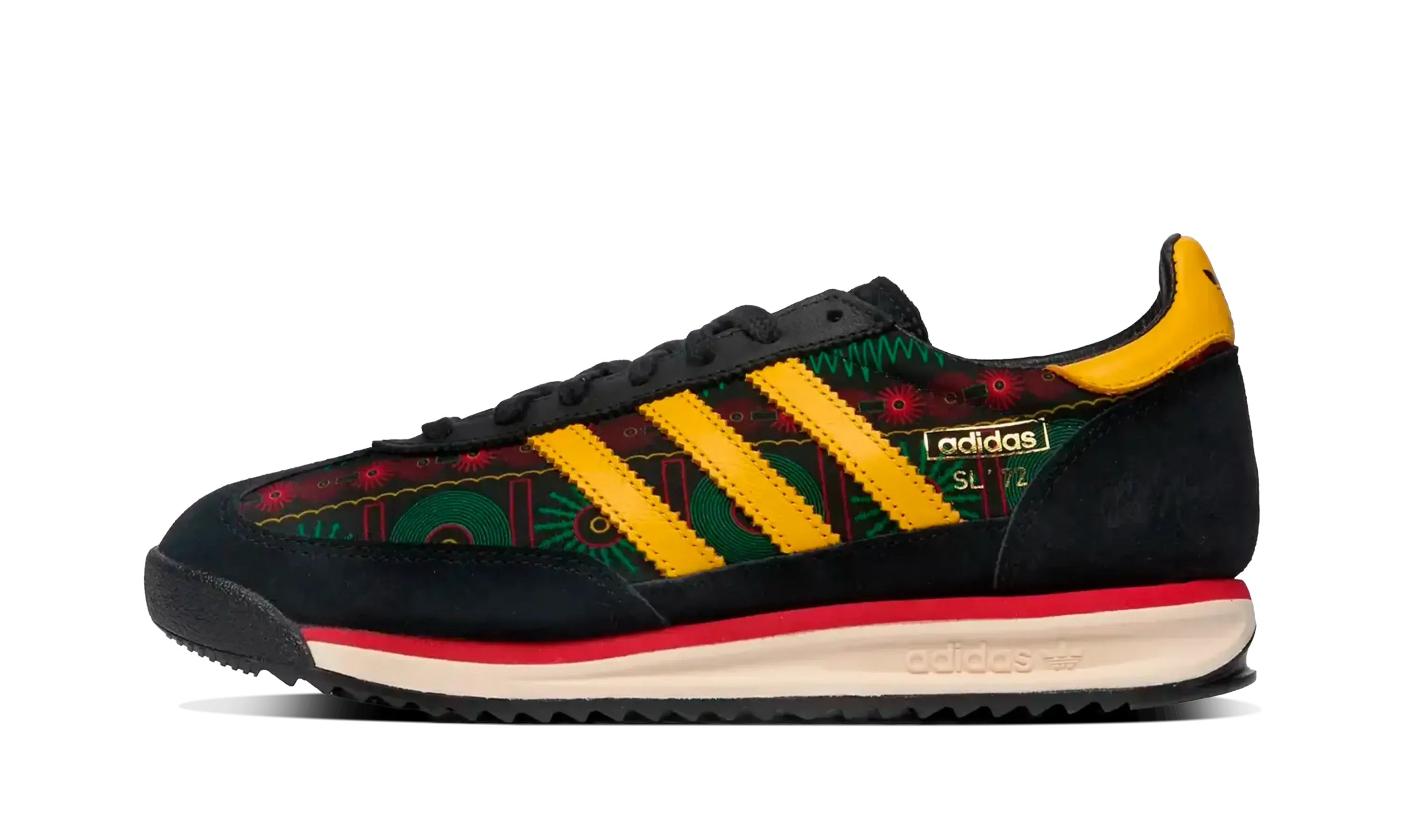 Adidas SL 72 RS Jamaica Football Federation x Bob Marley Black
