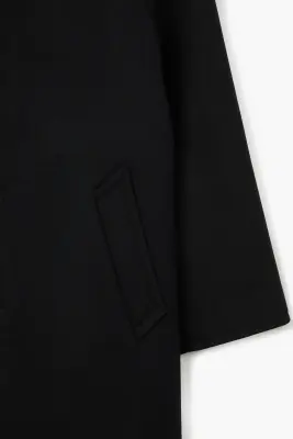 Manteau Car Coat Raglan - Noir — photo 3