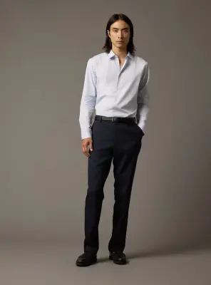 Chemise Jake Light Blue/Ecru — photo 2