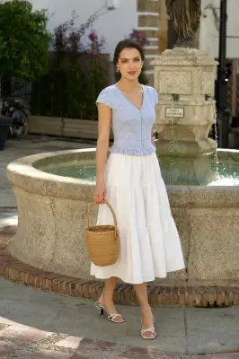 Bardot Cotton Petticoat — photo 1