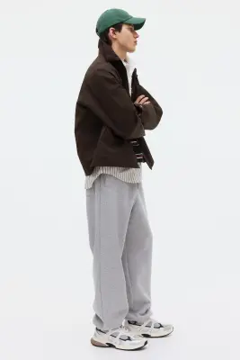 Veste workwear - Vert kaki foncé — photo 3