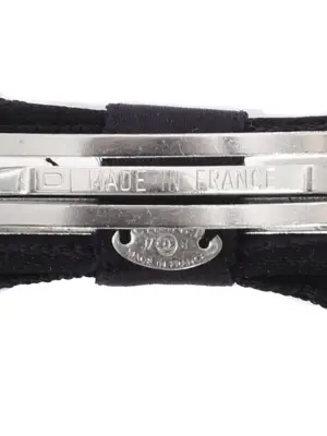 Petite barrette noeud en satin noir Retail price 490€ — photo 5