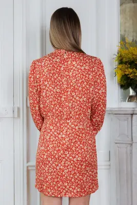 Robe Sabrina - fleuri — photo 4
