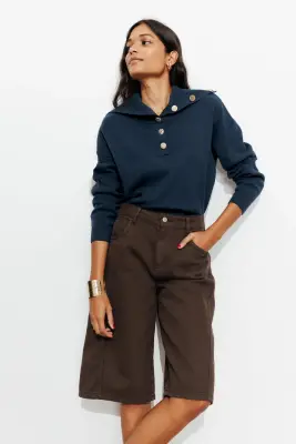 Pull à col marin Femme — photo 2
