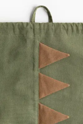 Sac de sport d'inspiration dinosaure - Vert/dinosaure — photo 1