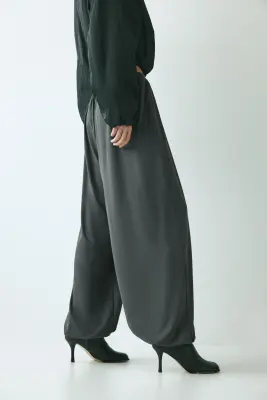Pantalon ballon - Gris foncé — photo 2