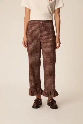 Pantalon Volantine Cravate — photo 2
