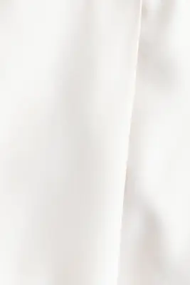 Pantalon barrel avec plis - Crème — photo 4