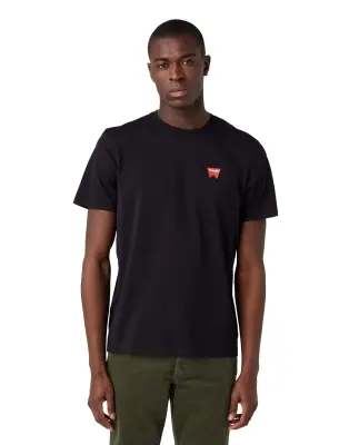 WRANGLER TEE SHIRT Noir — photo 2