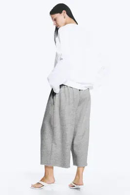 T-shirt à manches longues oversize - Blanc — photo 2