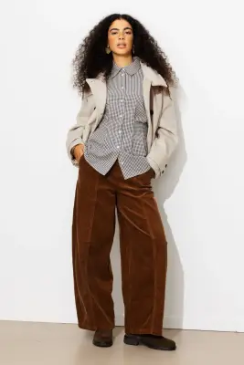 Manteau court et doux Femme — photo 5
